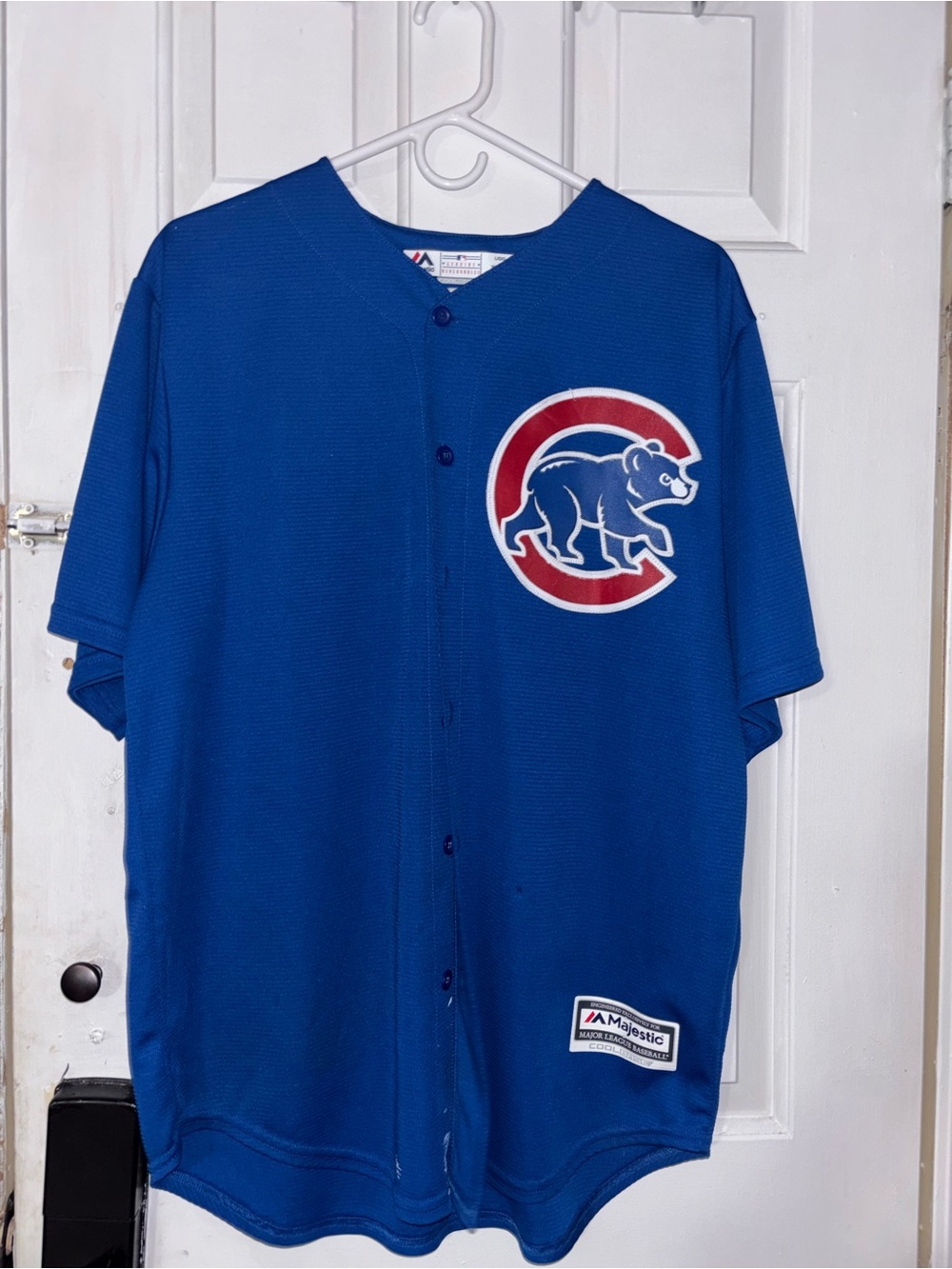 Majestic Boys' Chicago Cubs Royal Blue Baseball Jersey
